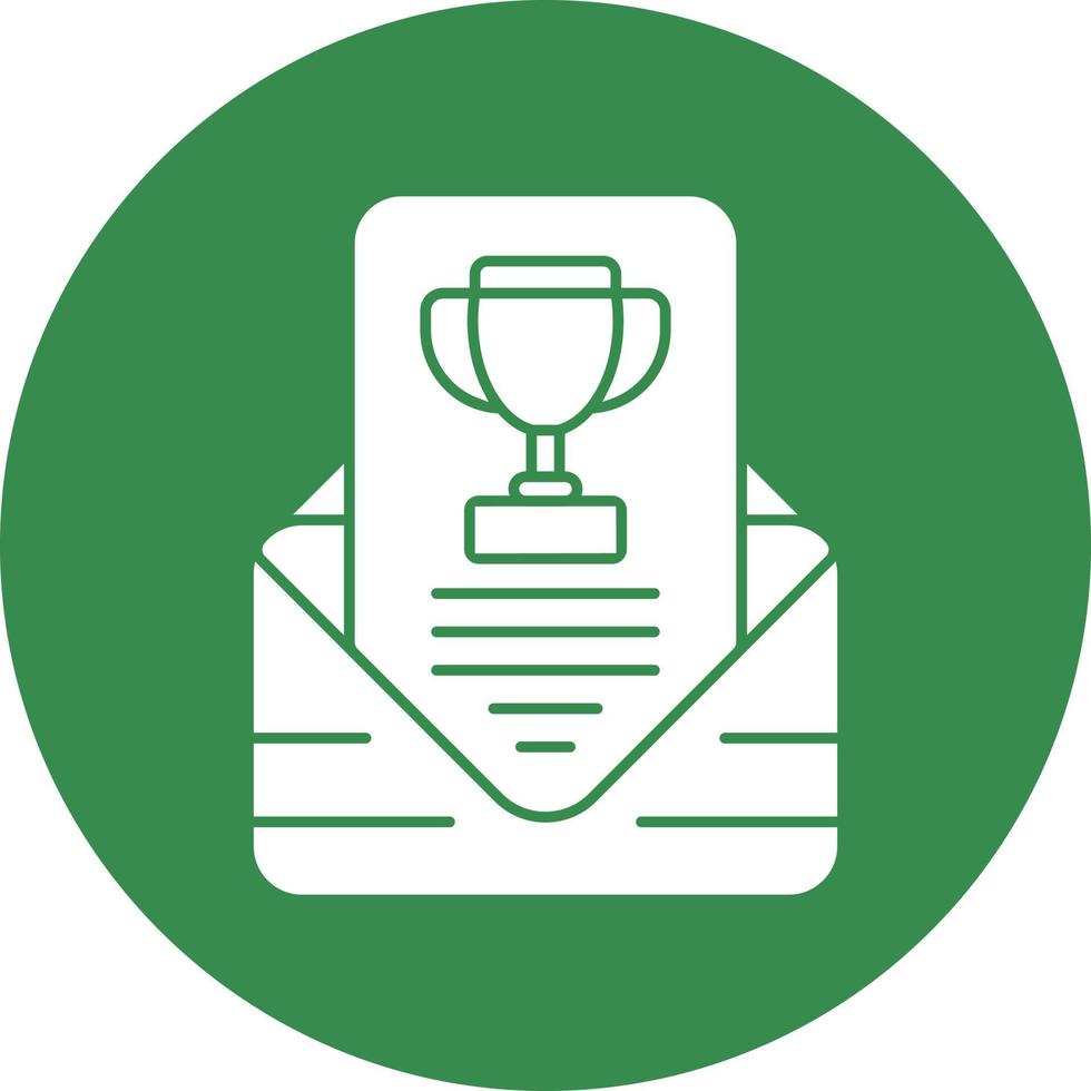 Nomination Vector Icon Design
