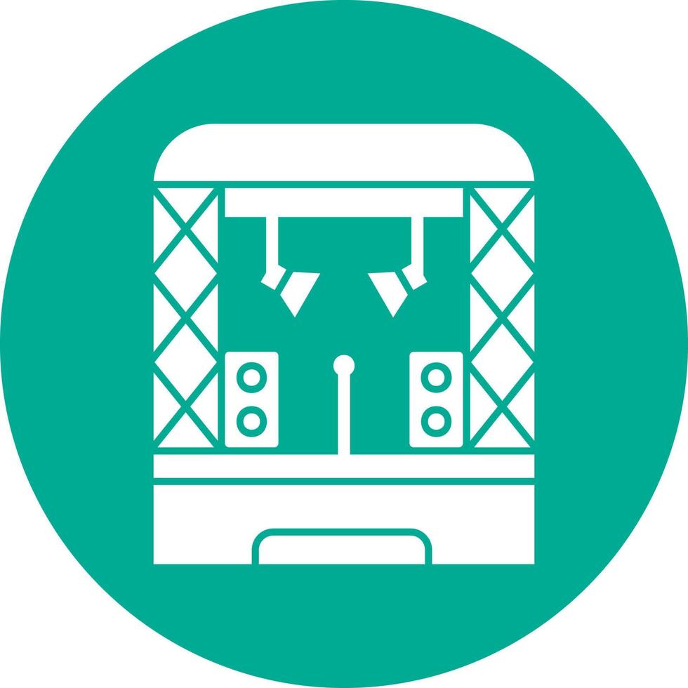 Stage Vector Icon Design