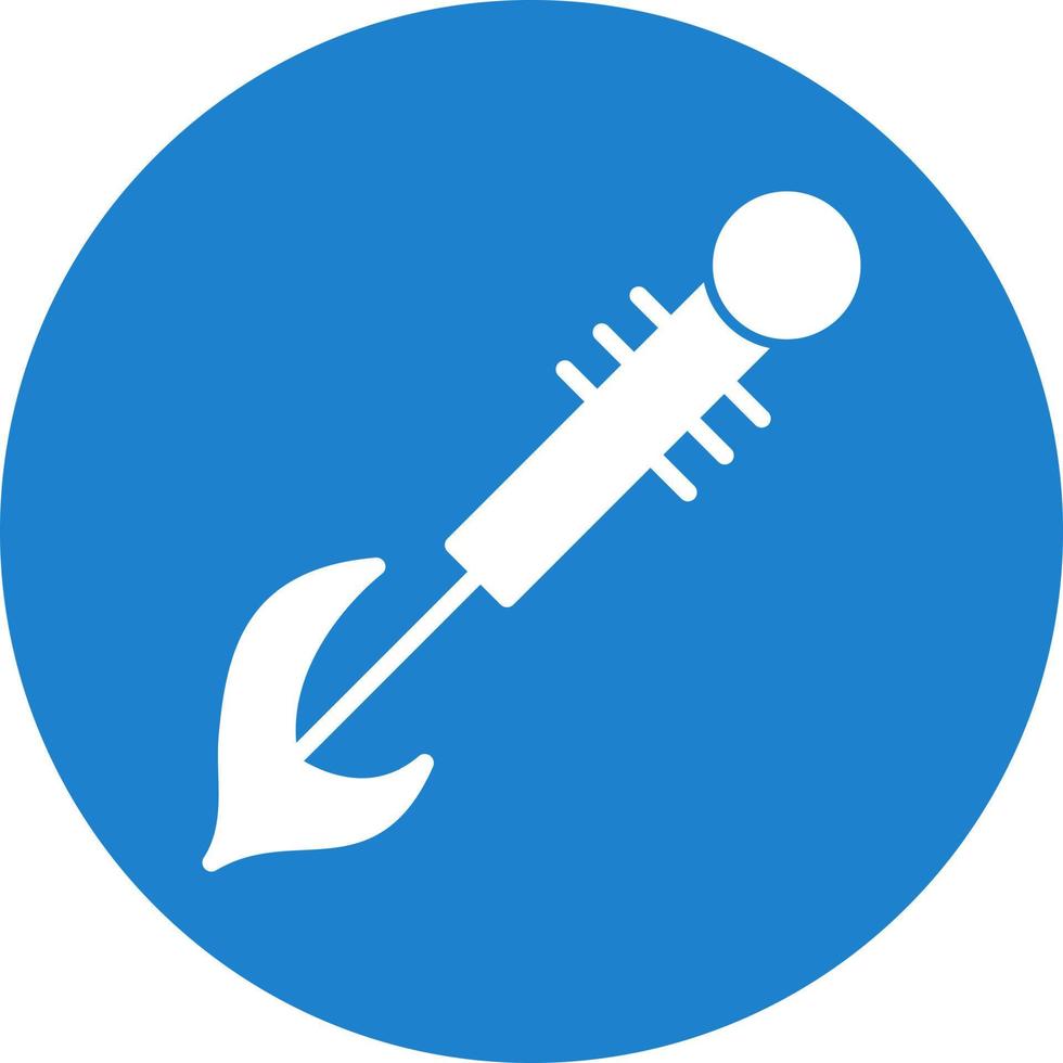 Harpoon Vector Icon Design