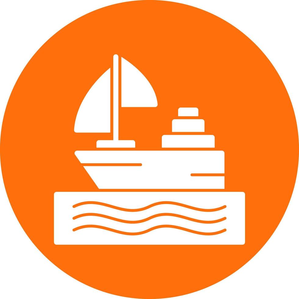 Boat Vector Icon Design