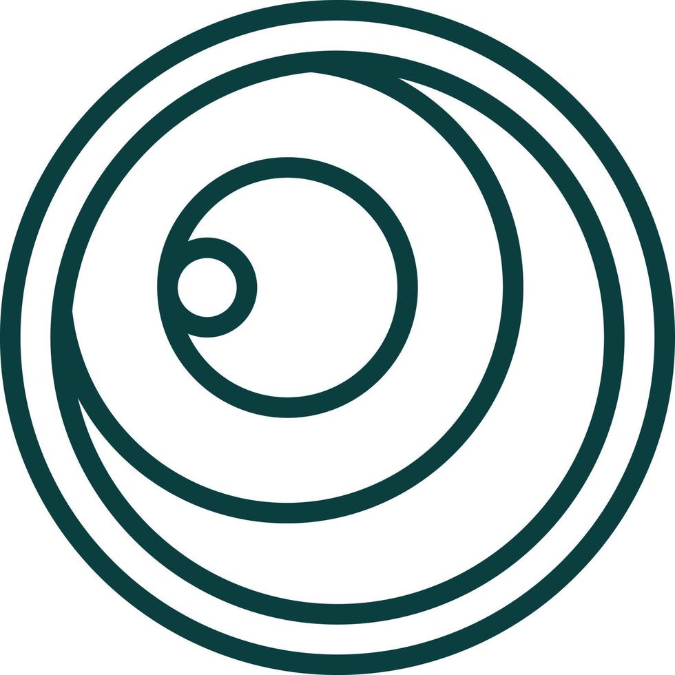 Lens Vector Icon Design