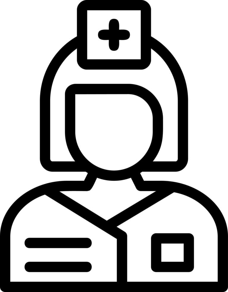 Nurse Vector Icon Design