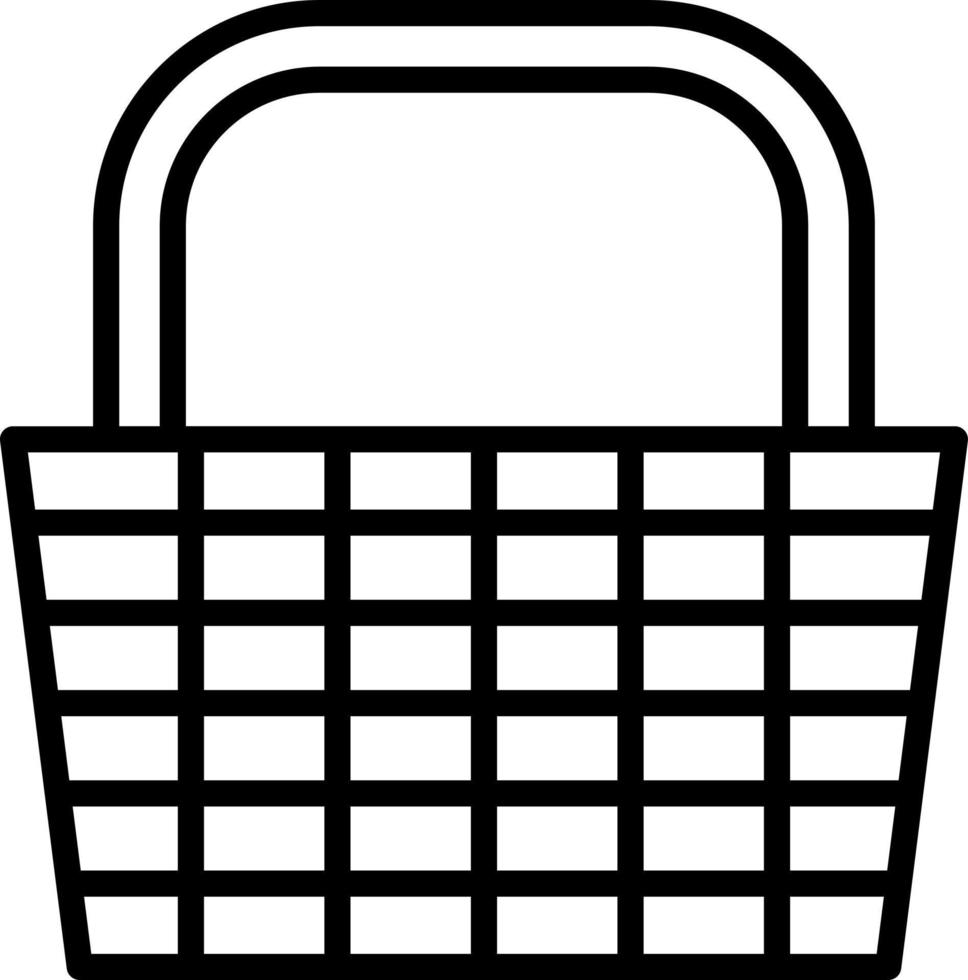 Basket Vector Icon Design