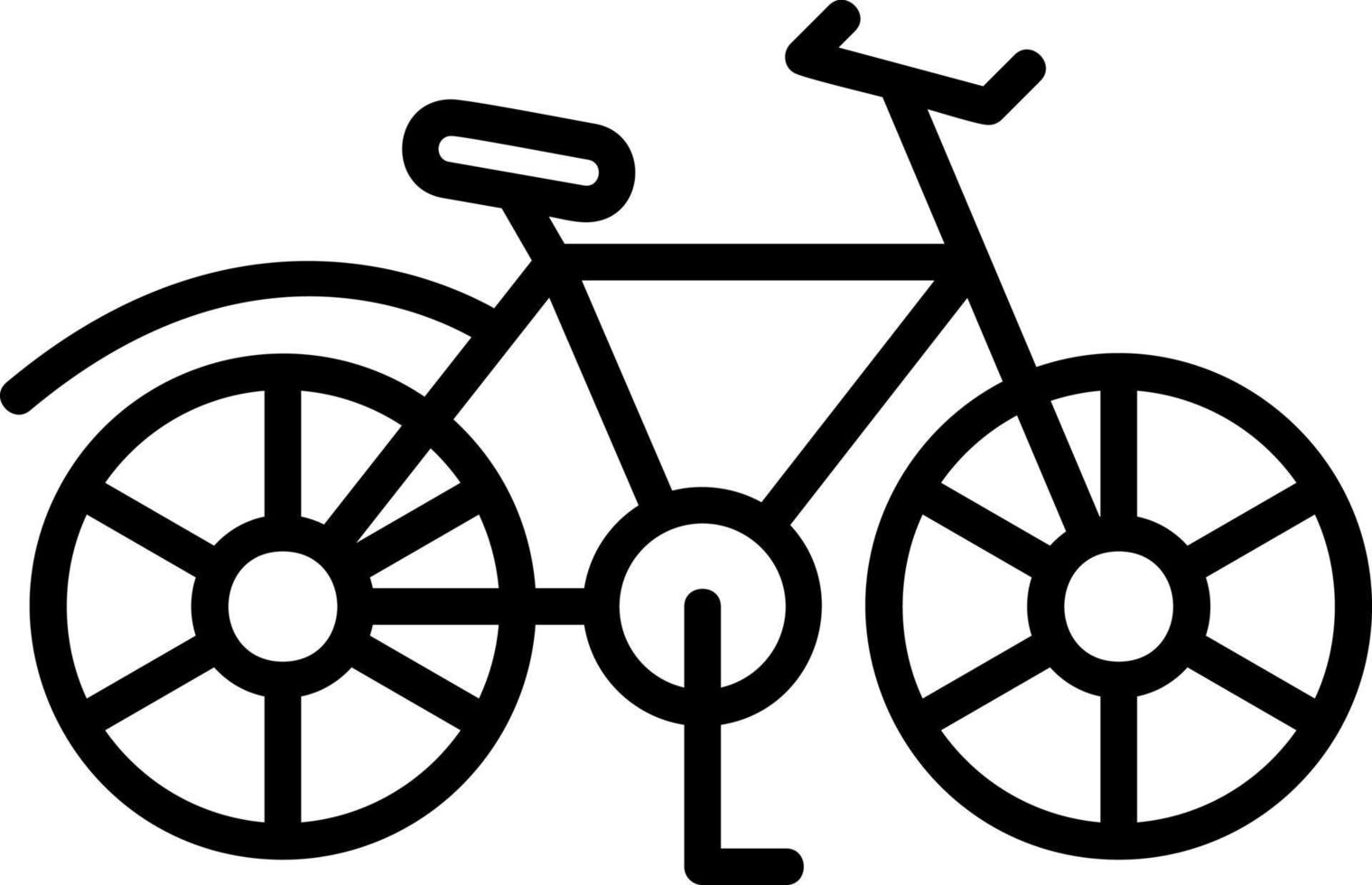 Bicycle Vector Icon Design