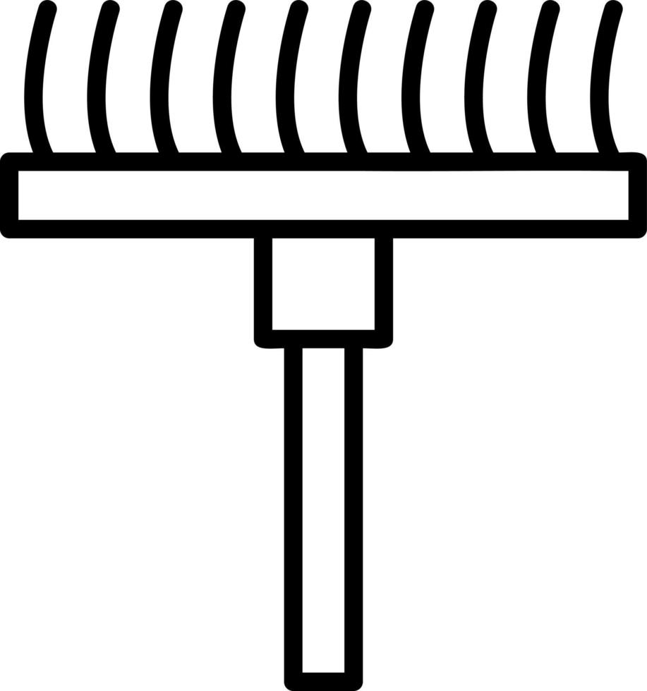 Rake Vector Icon Design