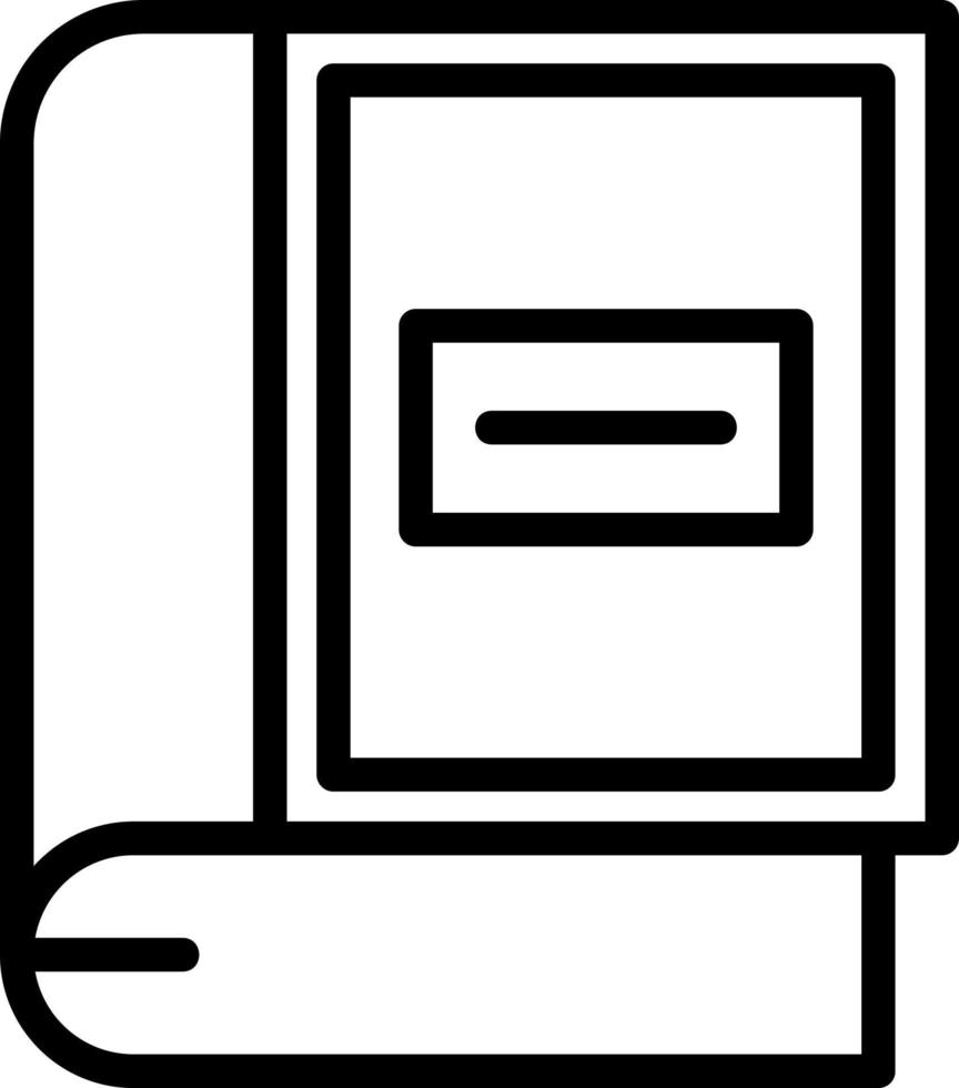 Book Vector Icon Design