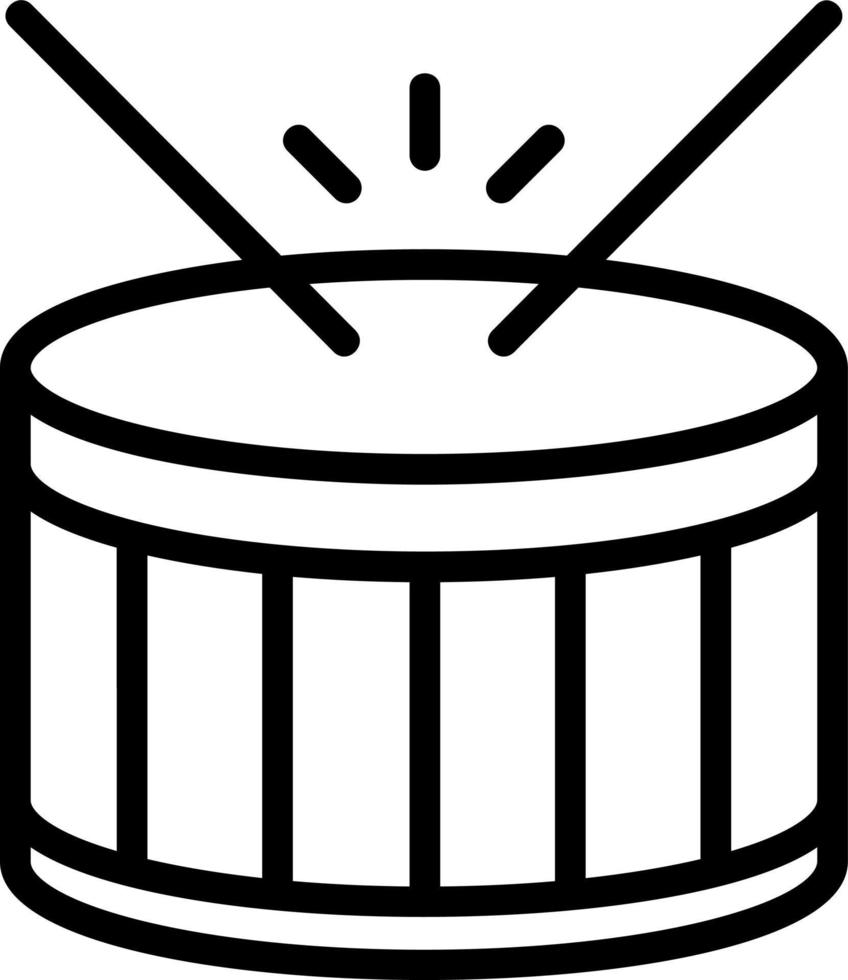 Drum Vector Icon Design