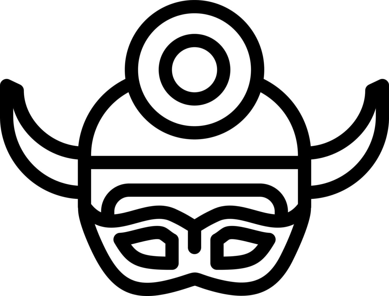 Mask Vector Icon Design