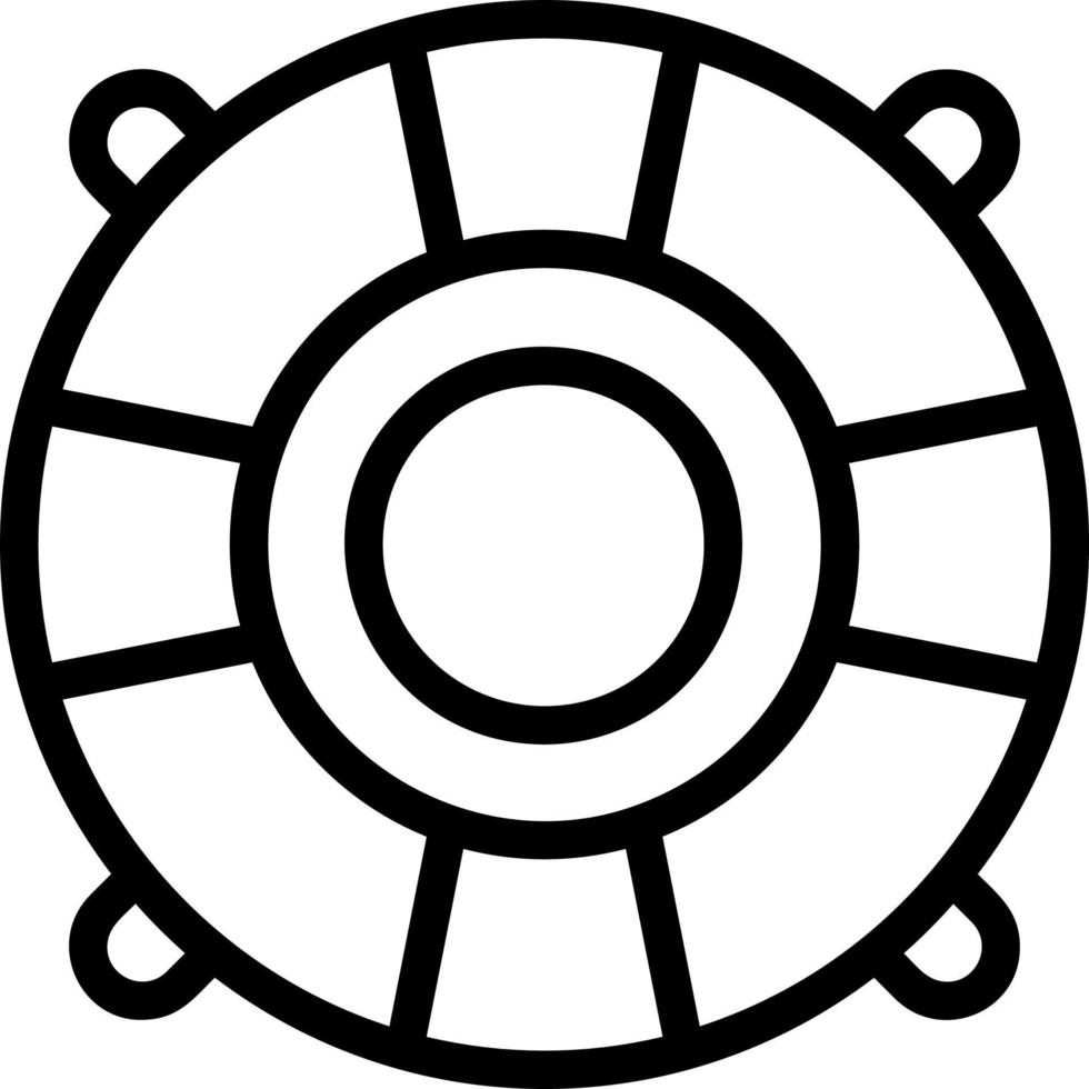Life Saver Vector Icon Design