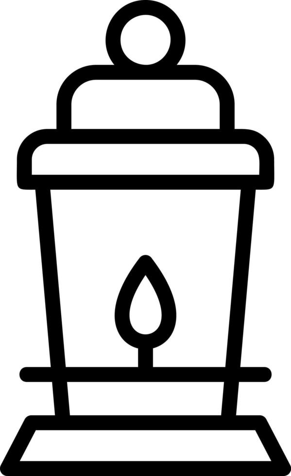 Lantern Vector Icon Design
