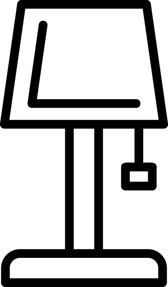 Lamp Vector Icon Design