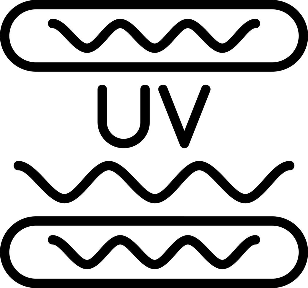 diseño de icono de vector ultravioleta