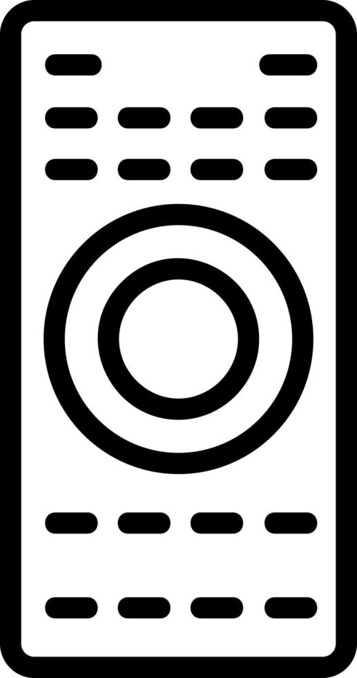 Remote Control Vector Icon Design