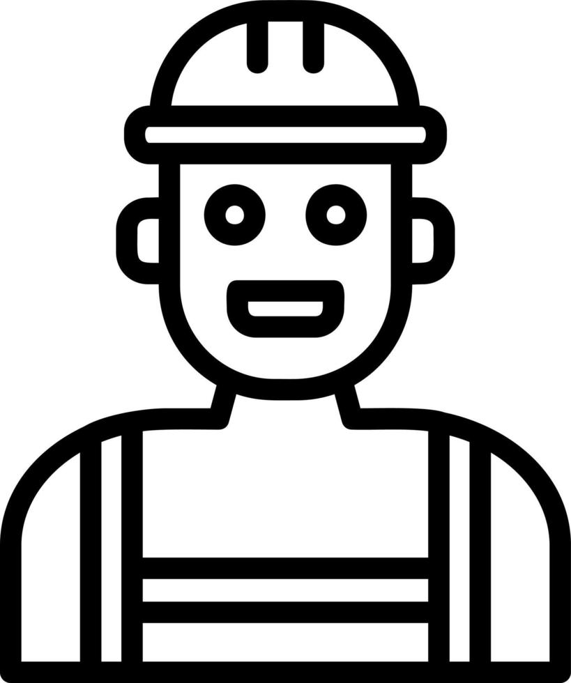 Worker Vector Icon Design