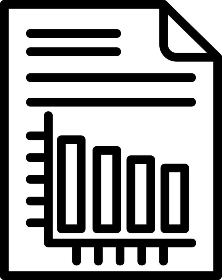Vertical Bars Vector Icon Design