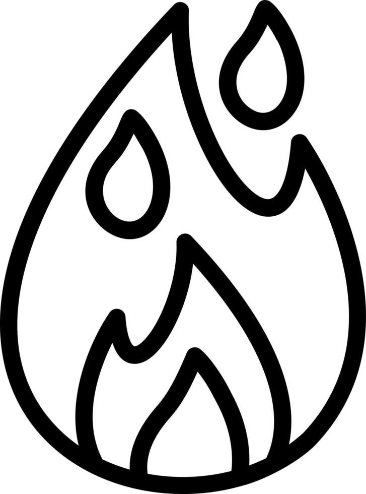 Fire Vector Icon Design