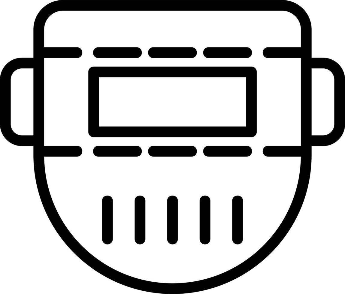 Welding Mask Vector Icon Design