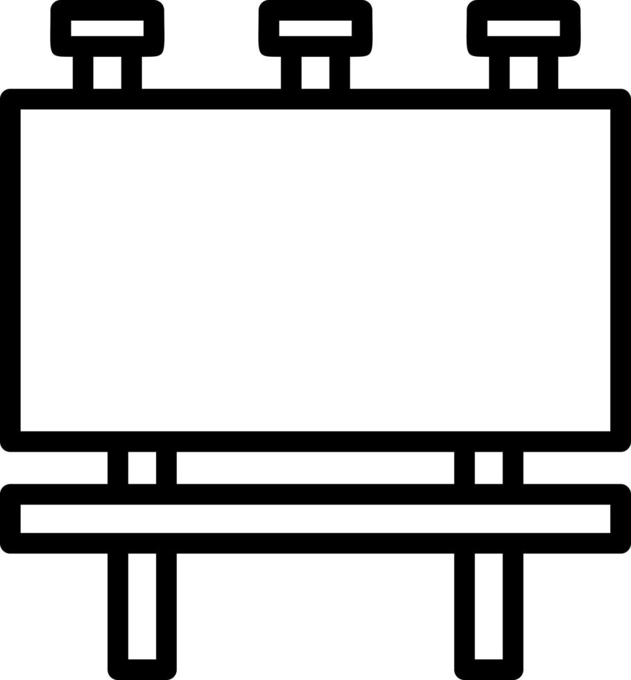 Billboard Vector Icon Design