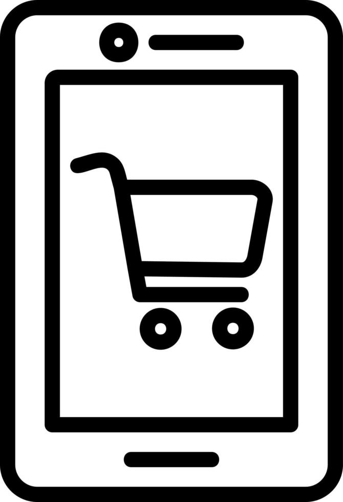 diseño de icono de vector de tienda en línea