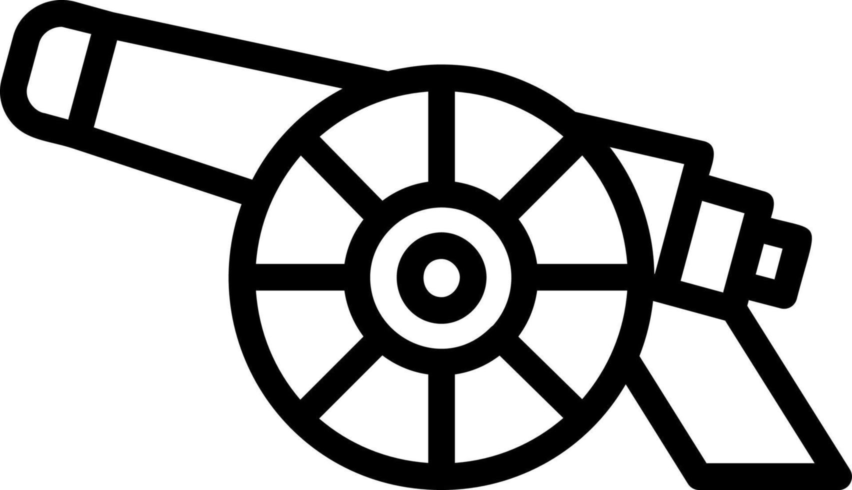 Cannon Vector Icon Design