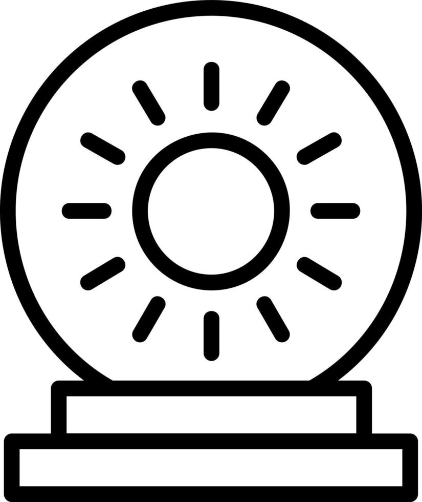 Fortune Teller Vector Icon Design