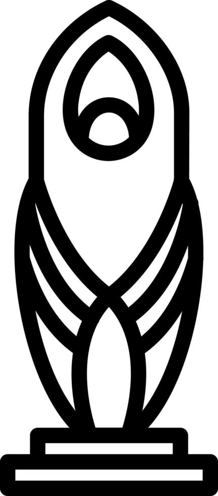 Sculpture Vector Icon Design