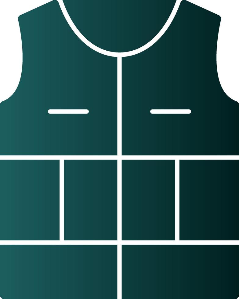 Life Jacket Vector Icon Design