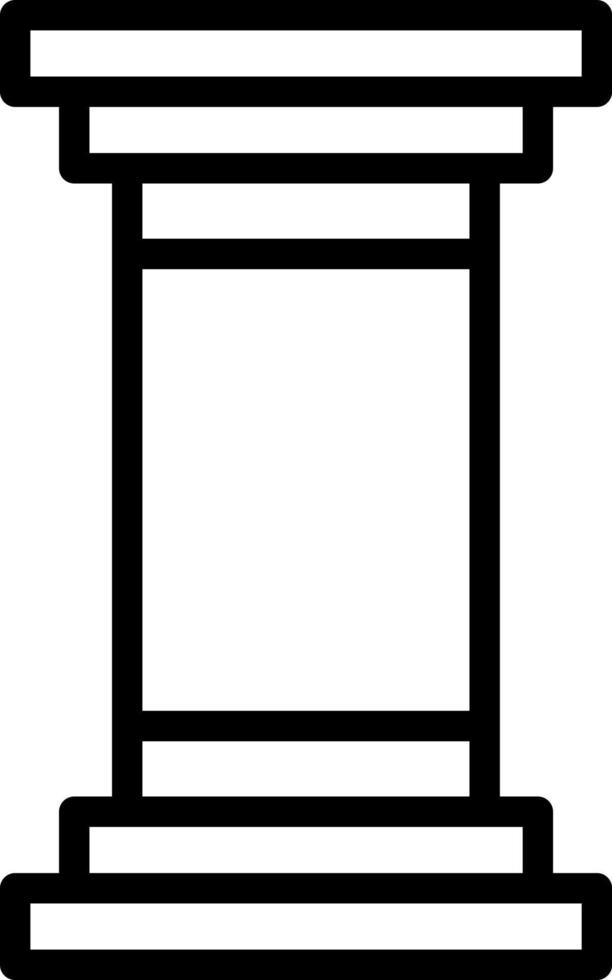 Column Vector Icon Design