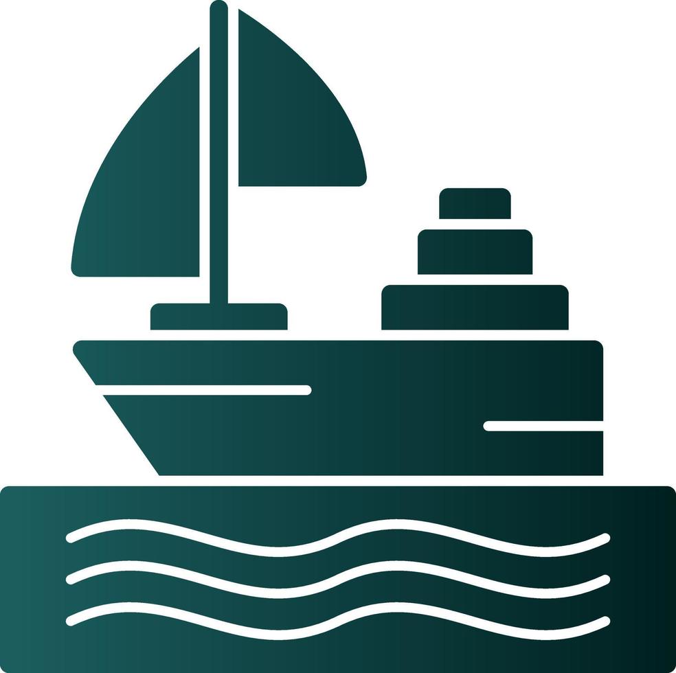 Boat Vector Icon Design