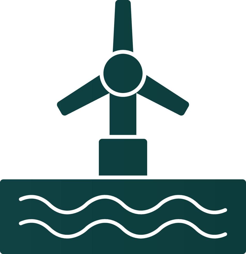 Turbine Vector Icon Design