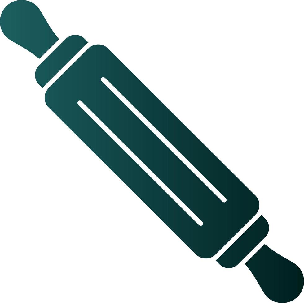 Rolling Pin Vector Icon Design