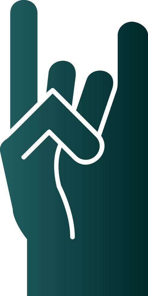Sign Language Vector Icon Design