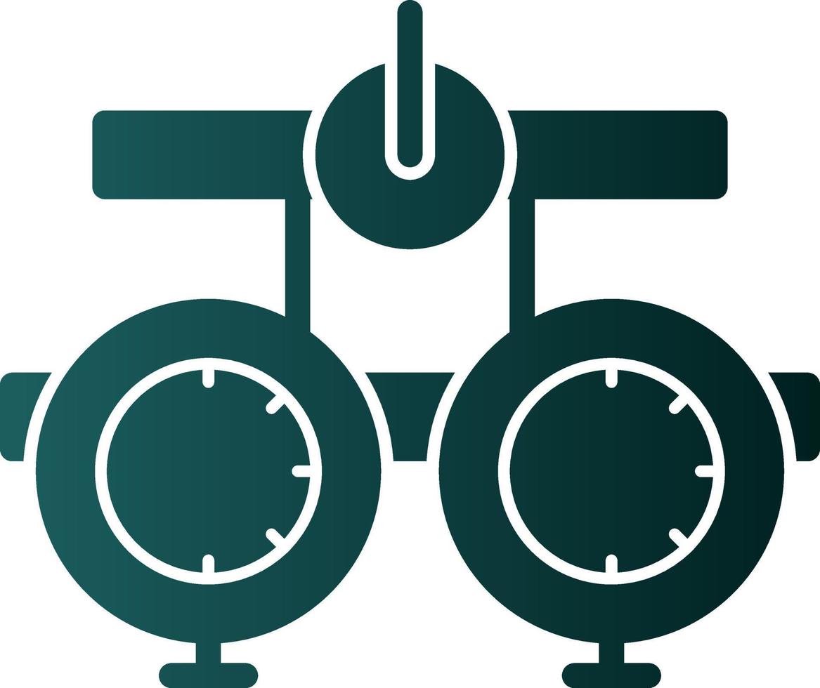 Optometrist Vector Icon Design