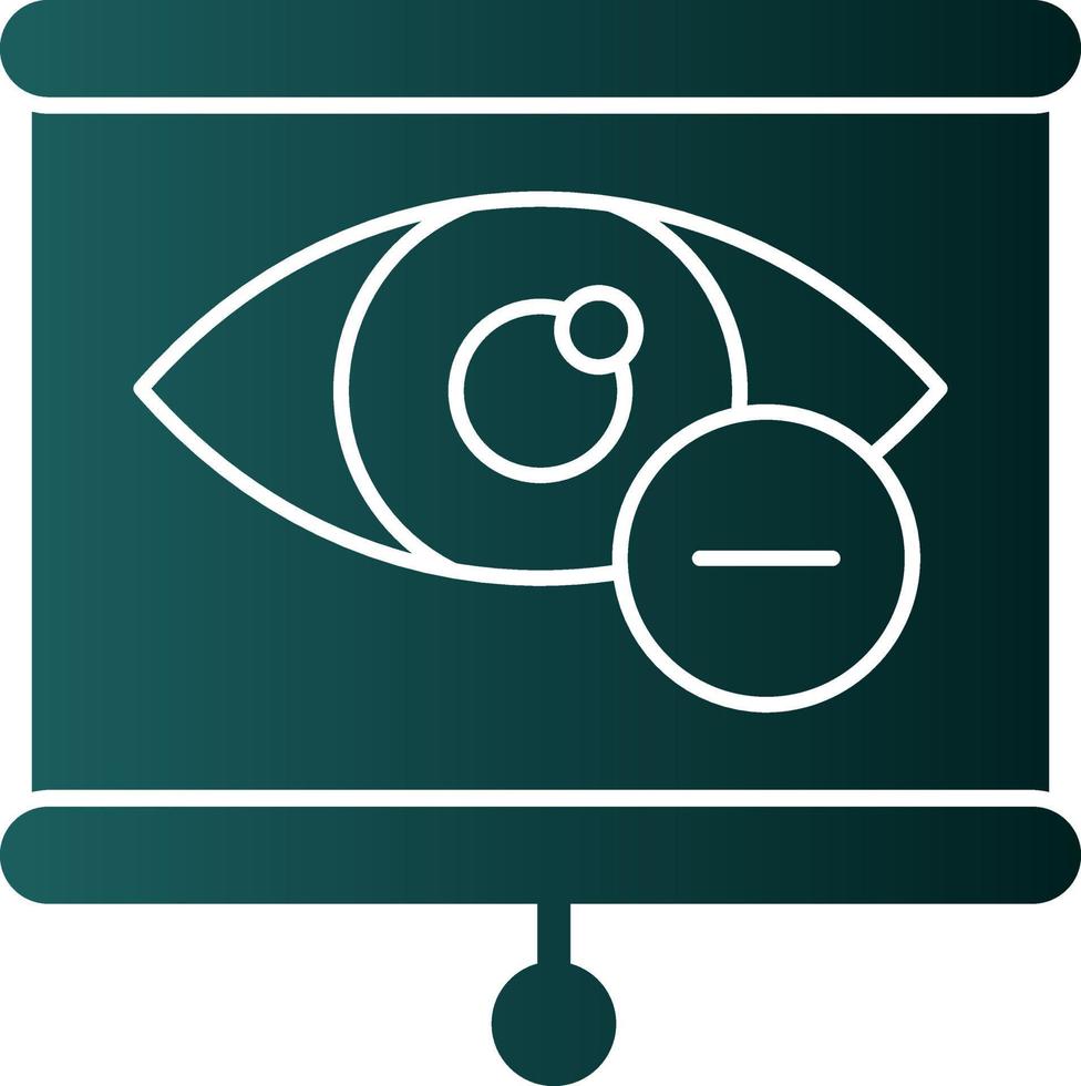 Myopia Vector Icon Design