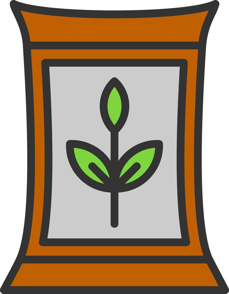 diseño de icono de vector de fertilizante