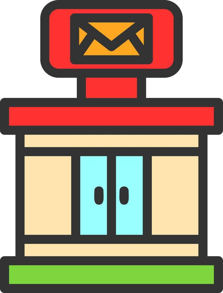 Post Office Vector Icon Design