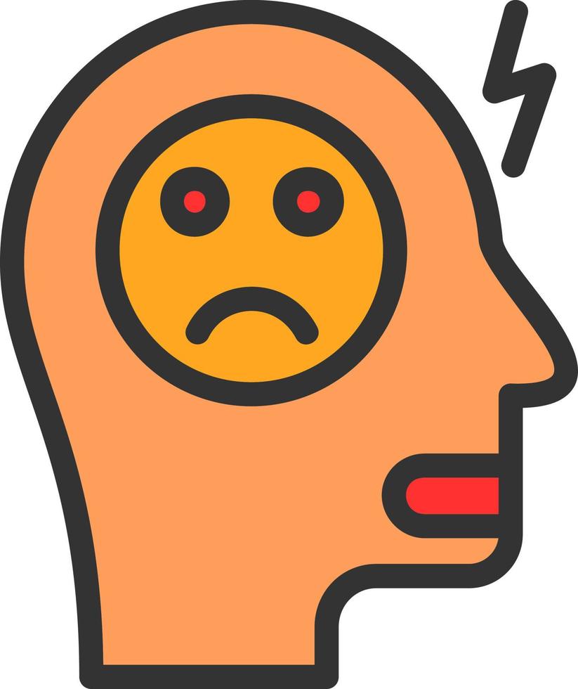 Depression Vector Icon Design