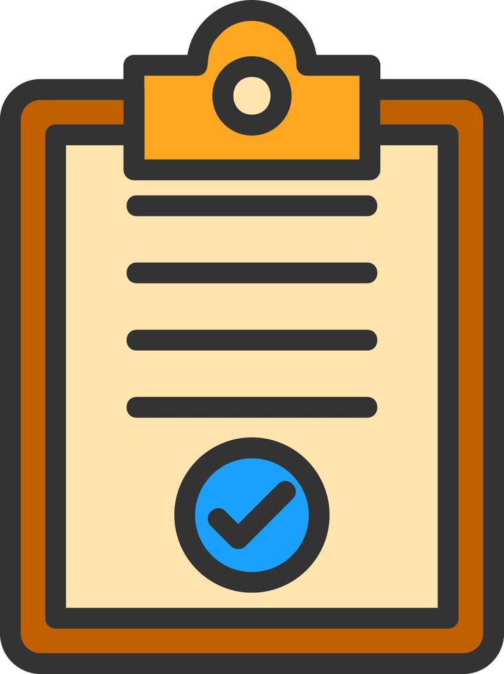 Order Confirm Vector Icon Design