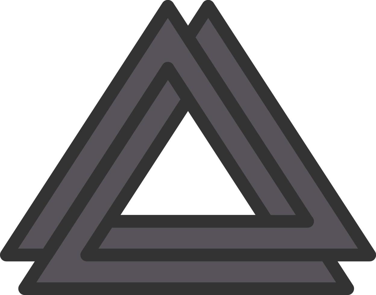 Valknut Vector Icon Design