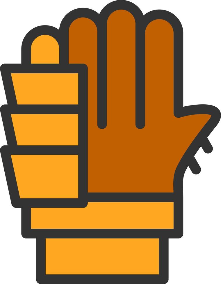 Gloves Vector Icon Design