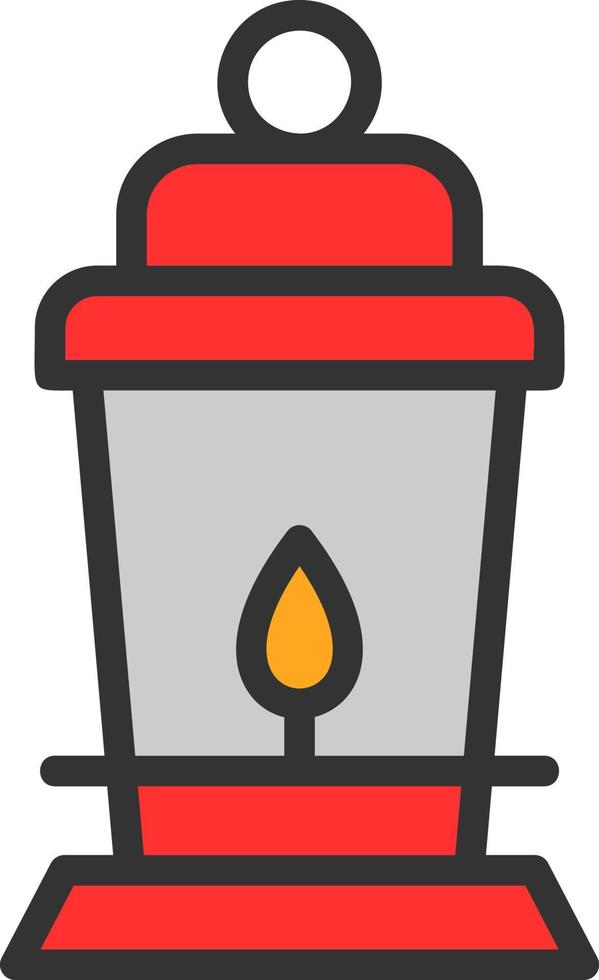 Lantern Vector Icon Design