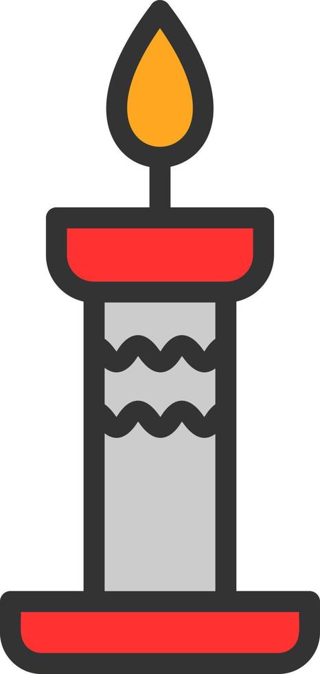 Candles Vector Icon Design