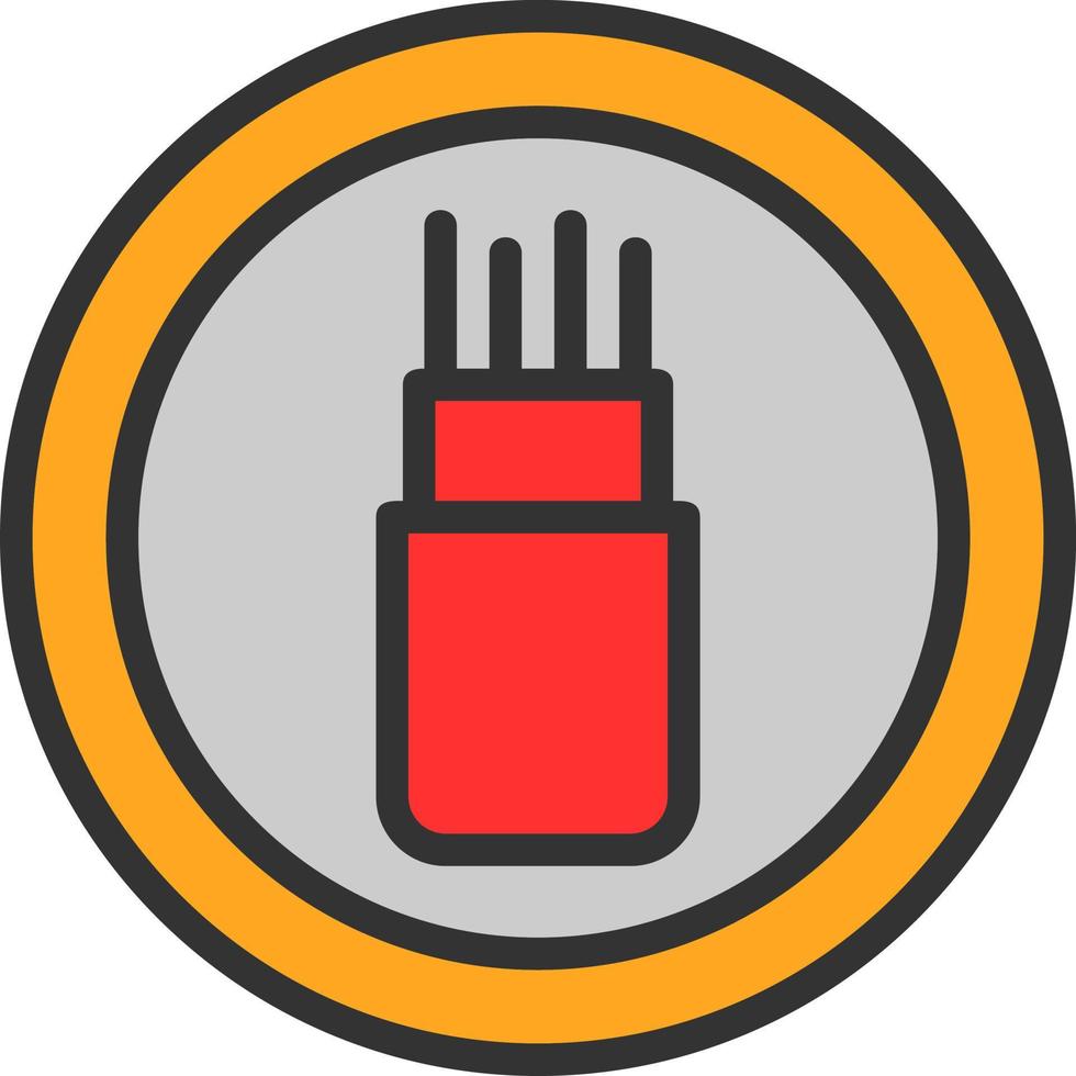 Optics Vector Icon Design