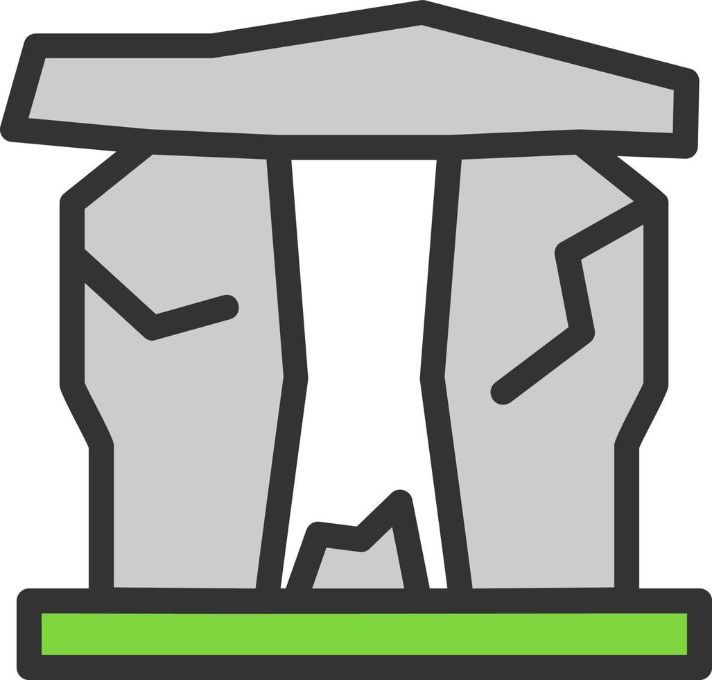 diseño de icono de vector de stonehenge