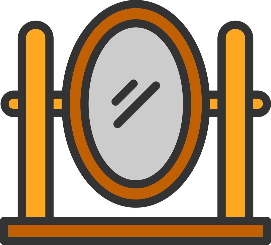 Mirror Vector Icon Design