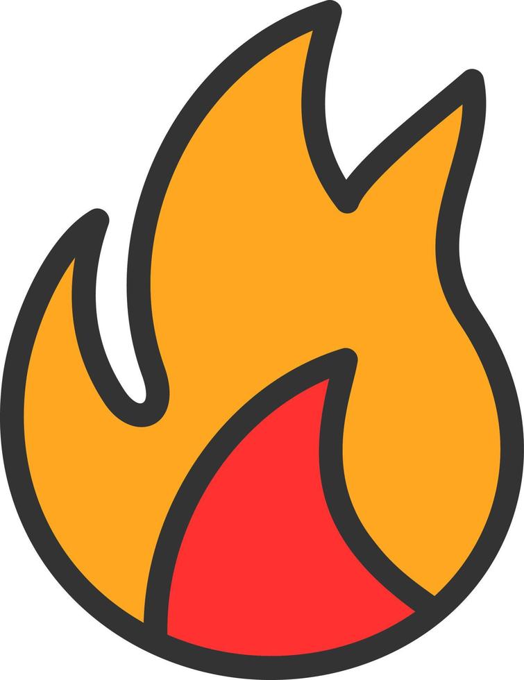 Fire Vector Icon Design