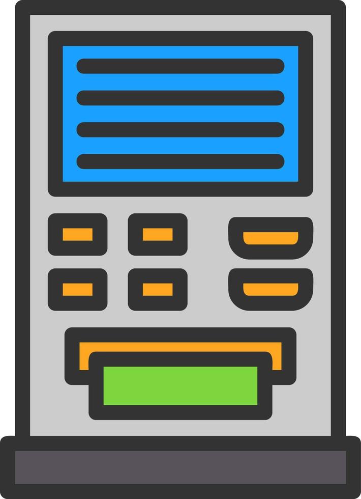 Cash Withdrawal Vector Icon Design