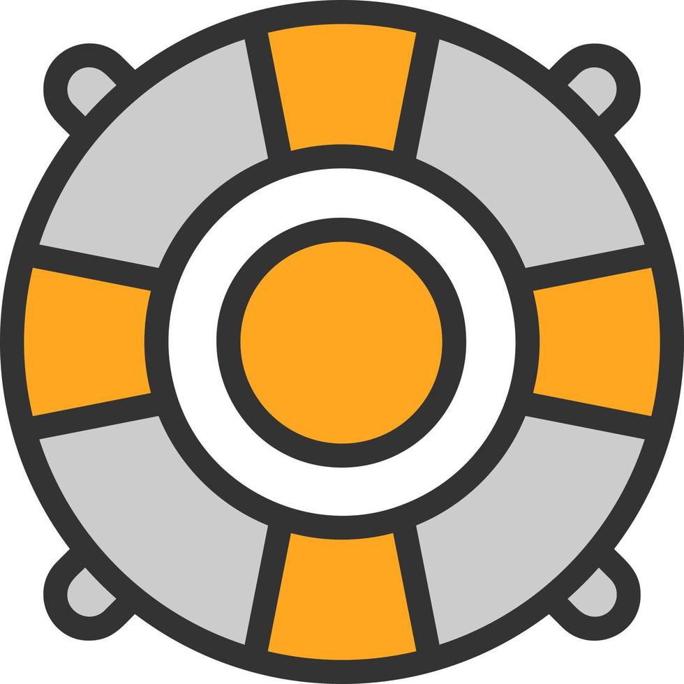 Life Saver Vector Icon Design