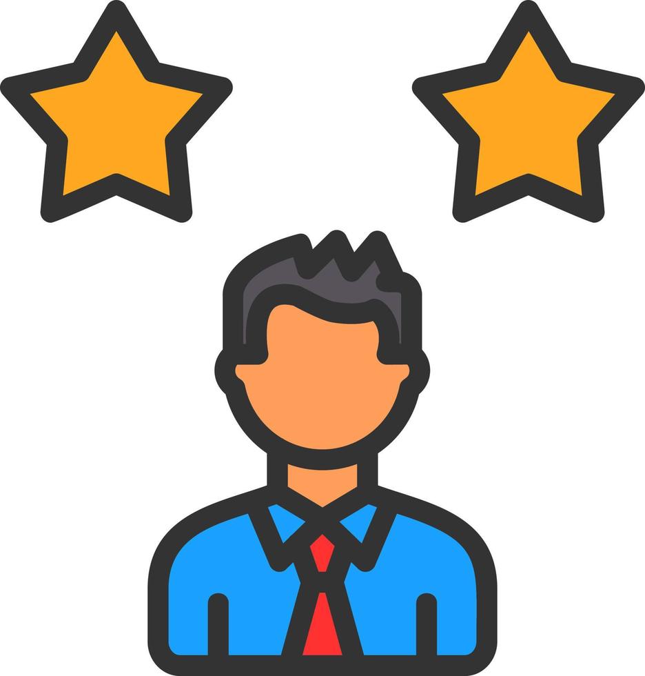 Stars Vector Icon Design