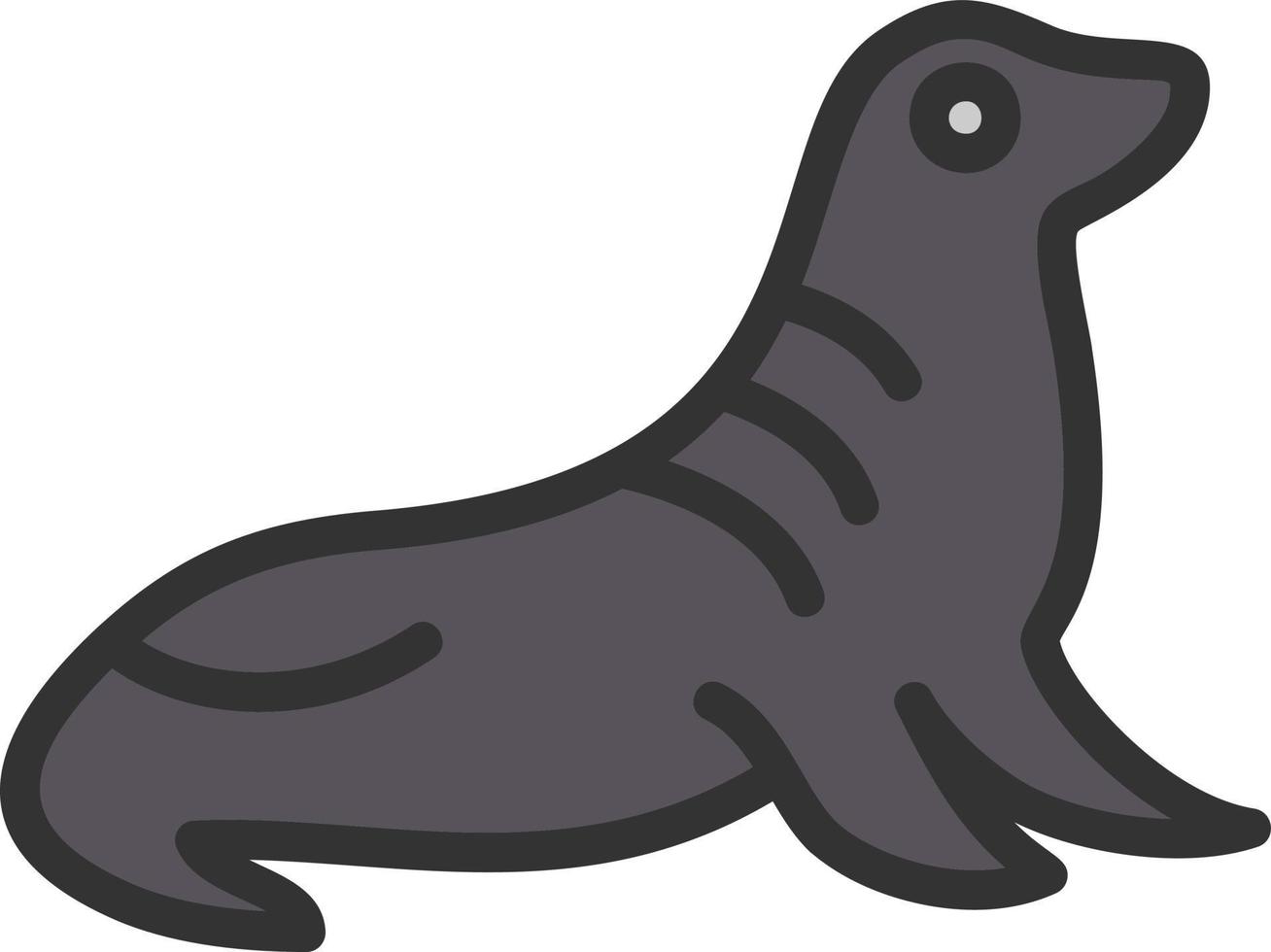 Seal Vector Icon Design